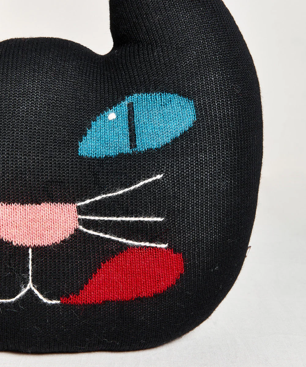 Black Cat Pillow - Image 8