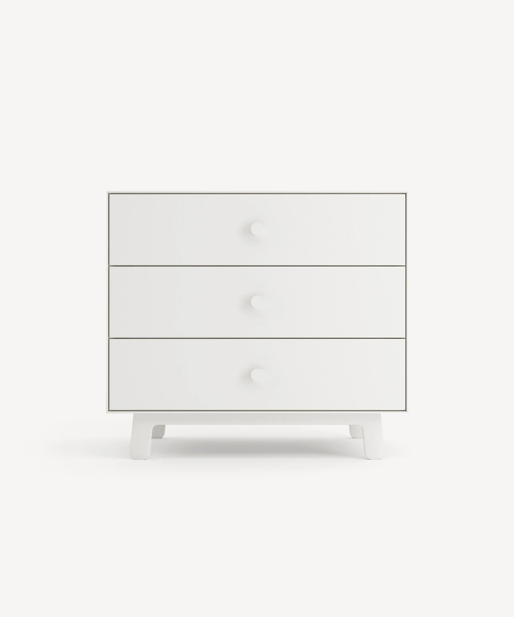 Sparrow 3-Drawer Dresser - White v1
