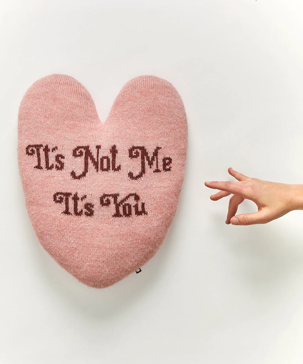 Heart Pillow - It's Not Me, It's You - Image 5