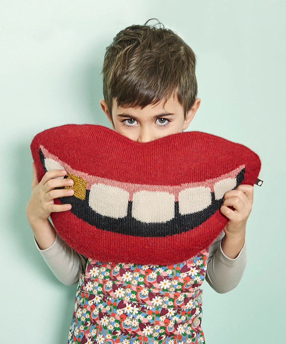 Mouth Pillow - Gold Tooth - Image 4