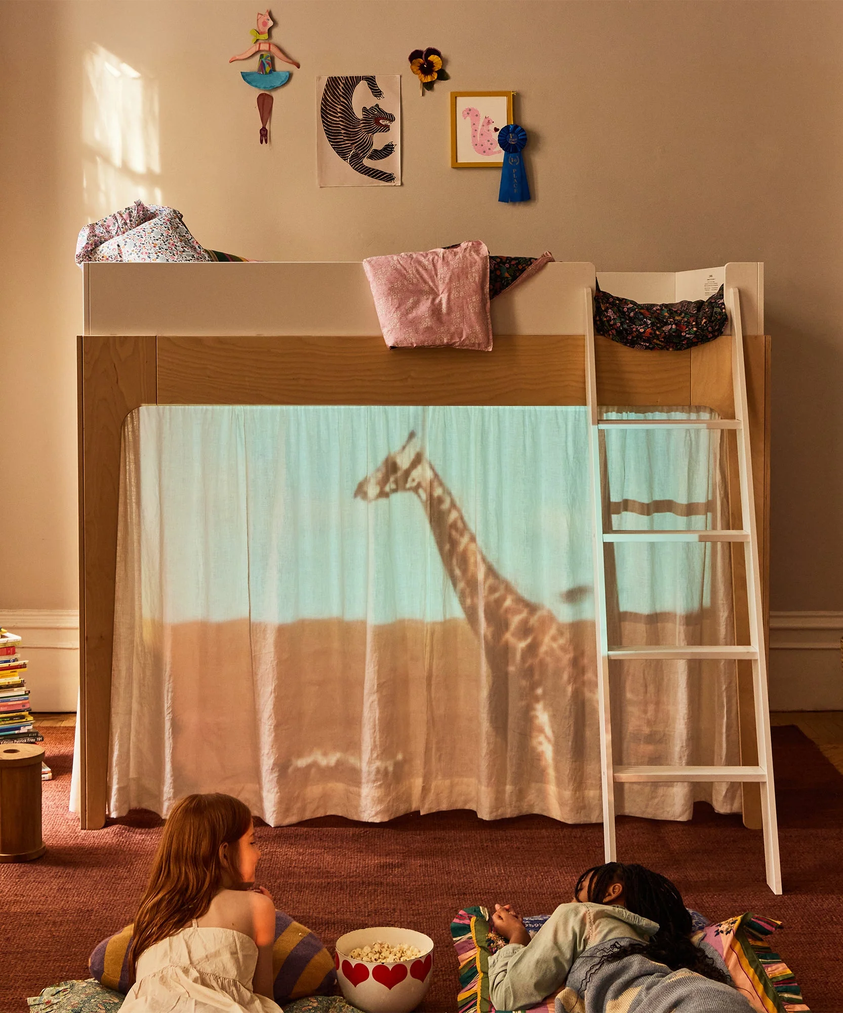 Perch Bunk/Loft Linen Curtains - Image 3