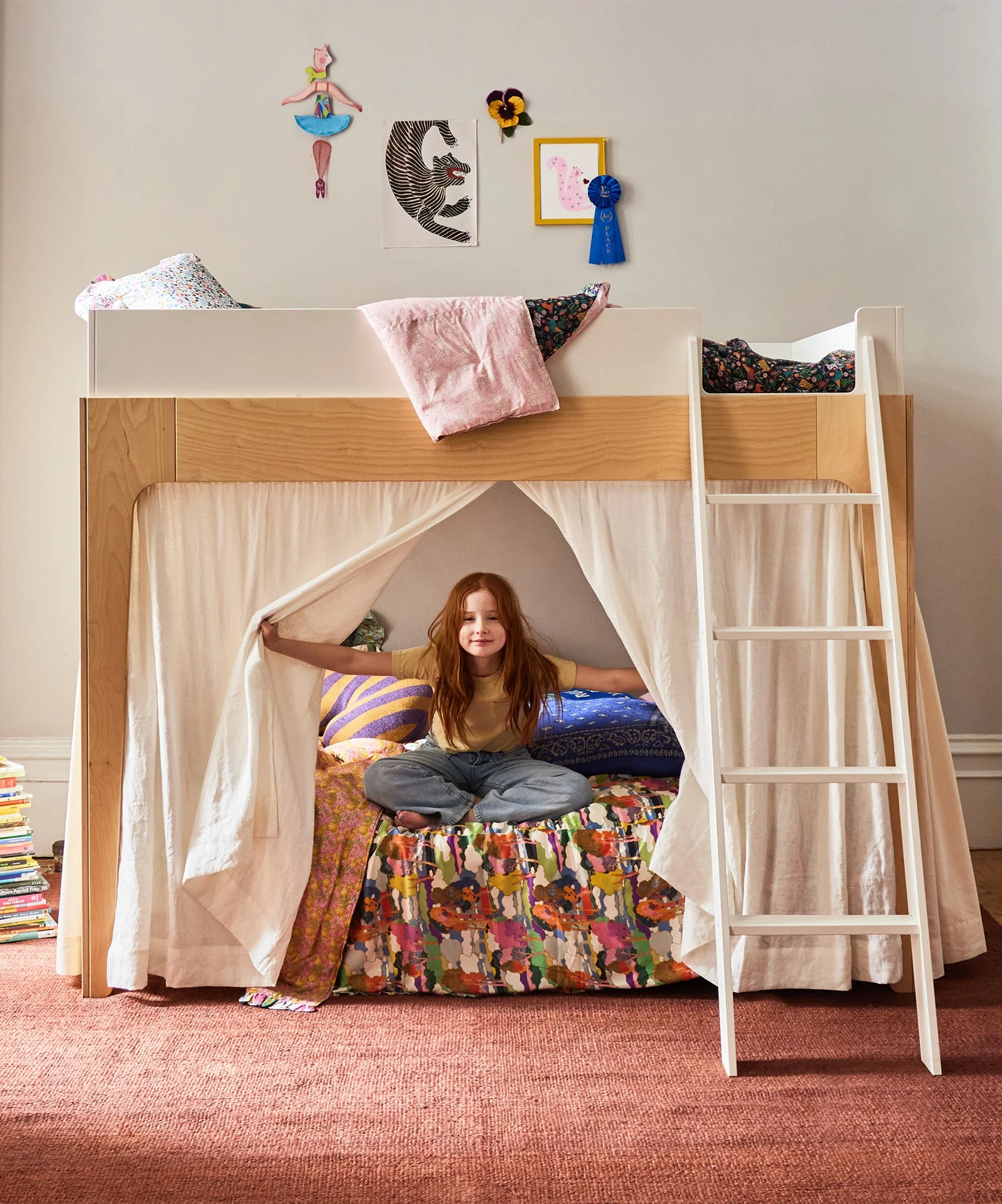 Perch Bunk/Loft Linen Curtains - Image 4
