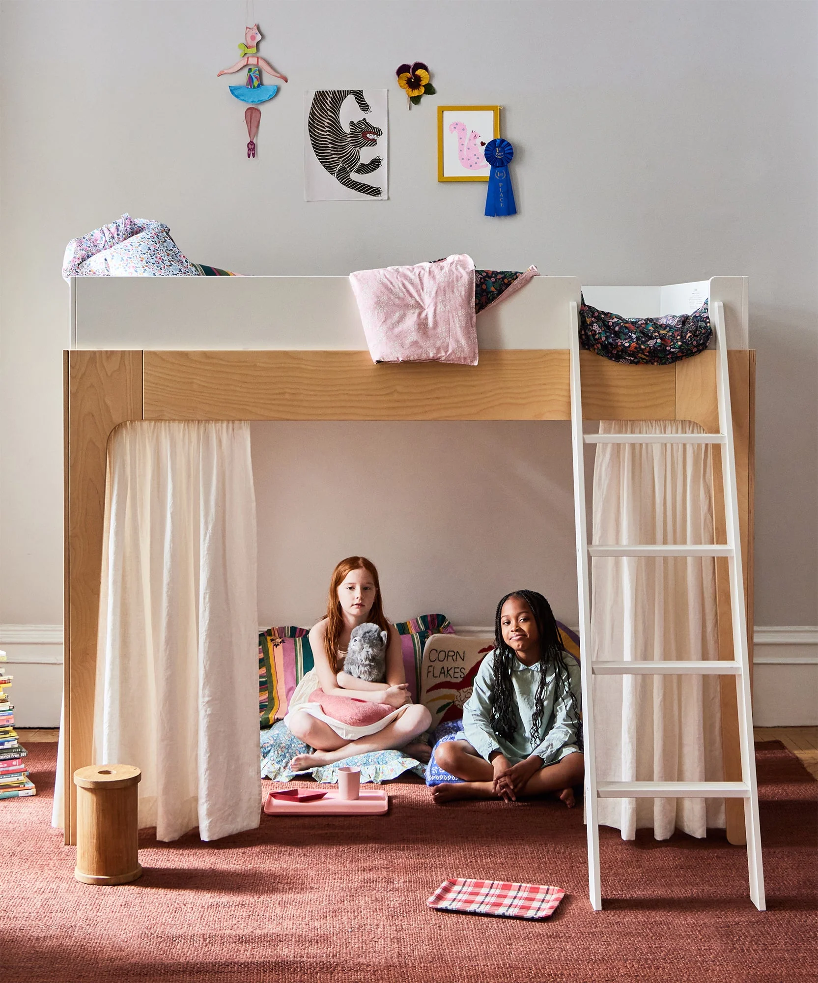 Perch Bunk/Loft Linen Curtains - Image 5