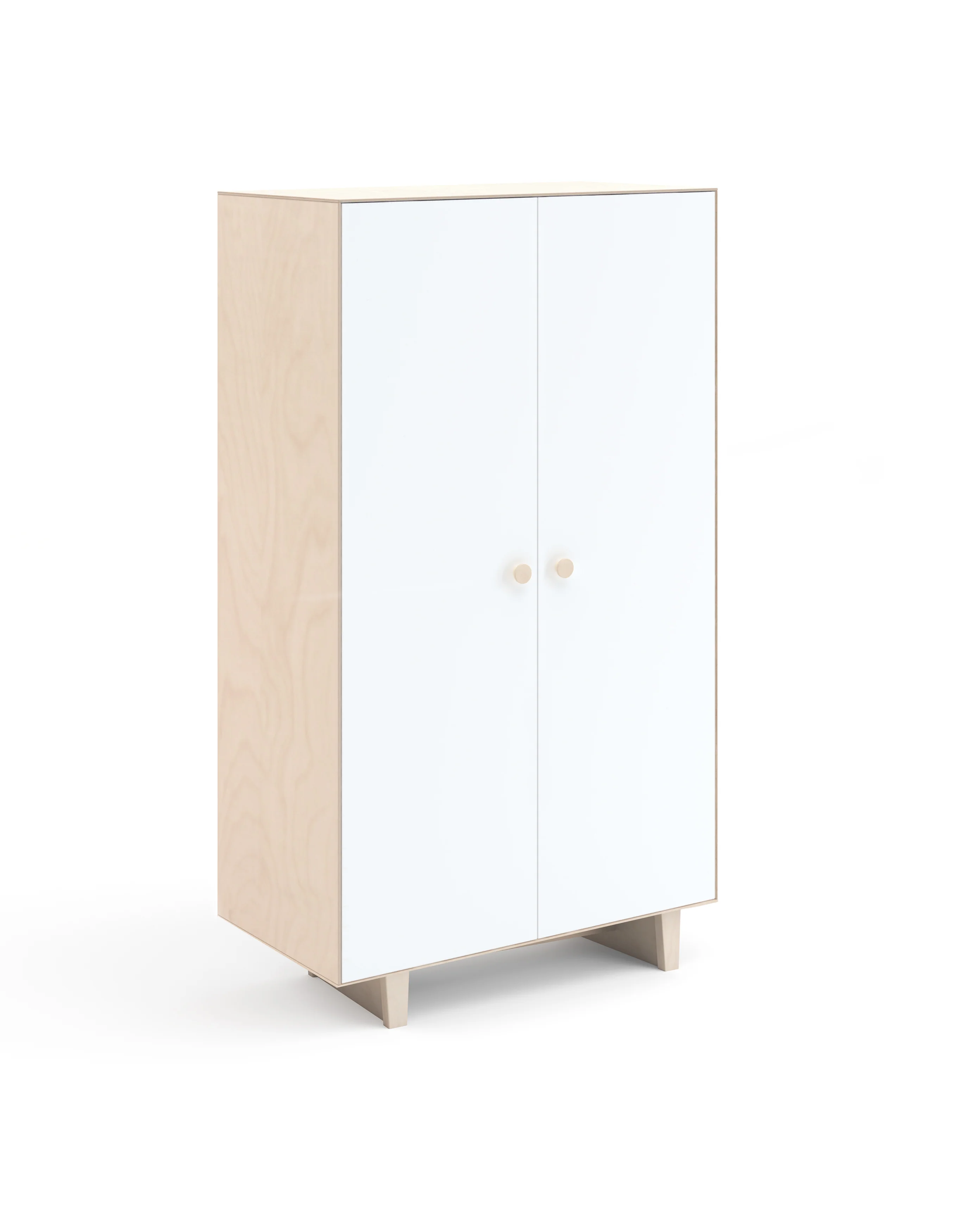 Rhea Wardrobe - Birch / White - Image 2