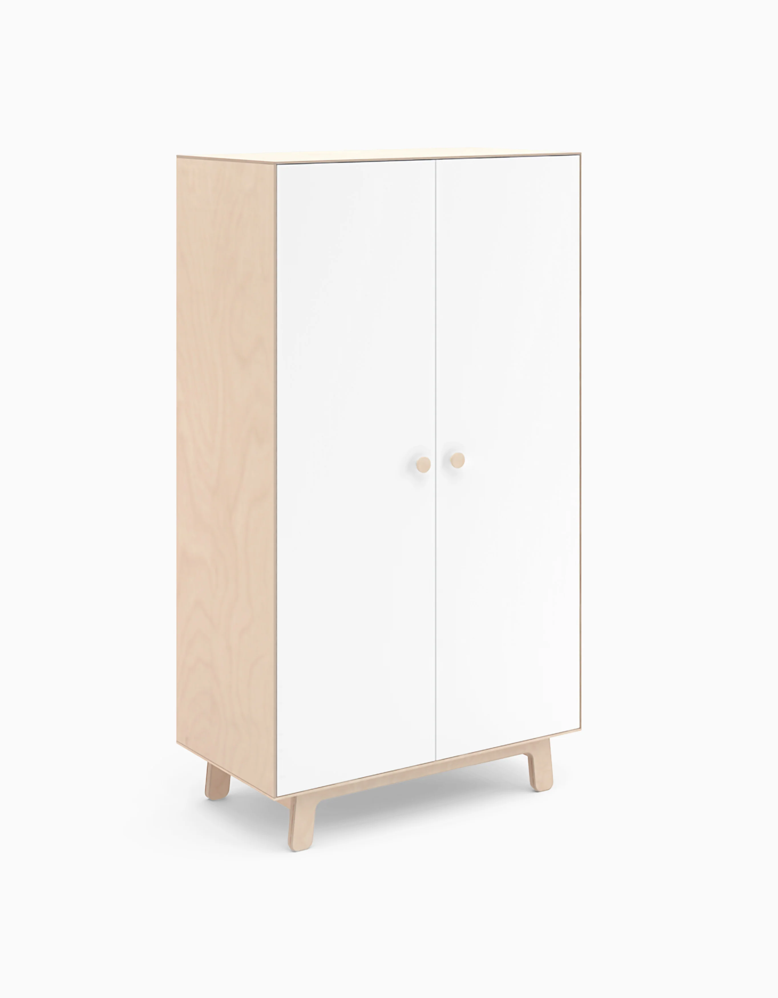 Sparrow Wardrobe - Birch / White - Image 2